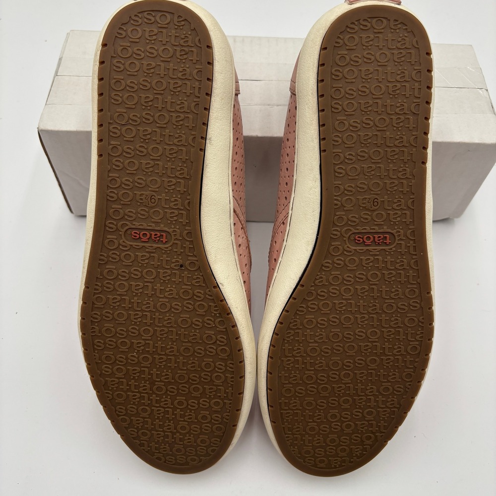 Taos Footwear Pink Perforated Slip-On Sneakers - Picture 8 of 8